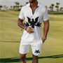 CLASSIC HAWK BLK/WHT POLO SET