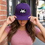 ORIGINAL RH PURP TRUCKER EMBROIDERED