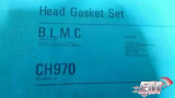 Head Set Gasket kit fits BLMC EA series 350 360 420 440 1968-1971 2.5 Diesel P-CH-970 View Rear