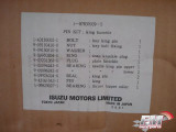 King Pin Kit fits Isuzu Truck Bus Lorry CVR FVR CQR CXZ FTR MV Genuine 1878300395 View Rear
