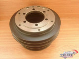 Pulley Crankshaft 4 Groove fits Isuzu CQR CHR CJR 1123711802 Genuine View Front