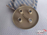 Wheel Center Cap fits Fiat Genuine FIAT View Rear