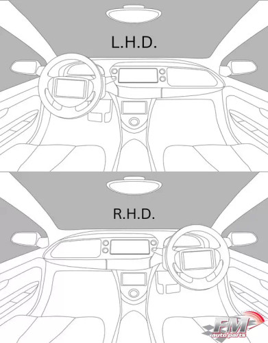 Accelerator Cable RHD fits Alfa Romeo 155 60557441 Genuine View Rear
