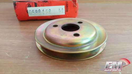Power Steering Pump Pulley fits Alfa Romeo 145 146 60588158 Genuine View Front