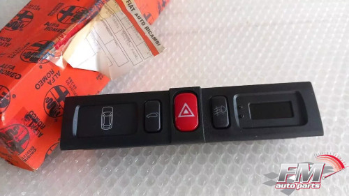 Switch Hazard Light fits Alfa Romeo 146 60618806 Genuine View Front