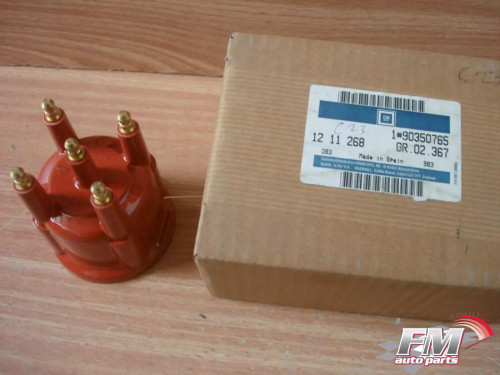 Distributor Cap fits Opel Corsa A Vauxhall Nova 14NV C14SE Genuine 90350765 View Front