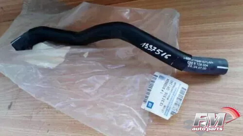 Header Tank Hose fits Opel Vauxhall Vectra B X25XE Y26SE 9128604 Genuine View Front