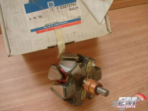 Alternator Armature fits Opel Ascona C Omega Kadett E Vauxhall Cavalier Carlton 3472791 View Rear