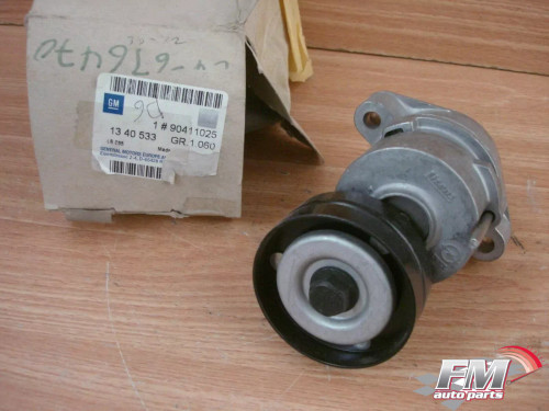 Tensioner VBelt fits Opel Vauxhall Corsa B Vectra A B Astra F 90411025 Genuine View Front