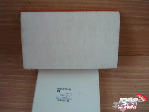 Air Filter fits Opel Vauxhall Vectra B X25XE Y26SE 90541474 Genuine View Rear