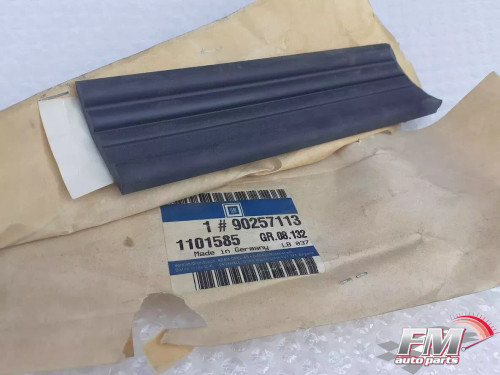 Molding Front Fender Left fits Opel Kadett E Vauxhall Astra 90257113 Genuine View Front