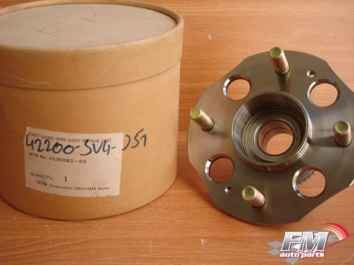 Wheel Hub Bearing Rear Left Right fits Honda Accord CD4 CD5 CD6 +ABS 42200-SV4-J51 View Front