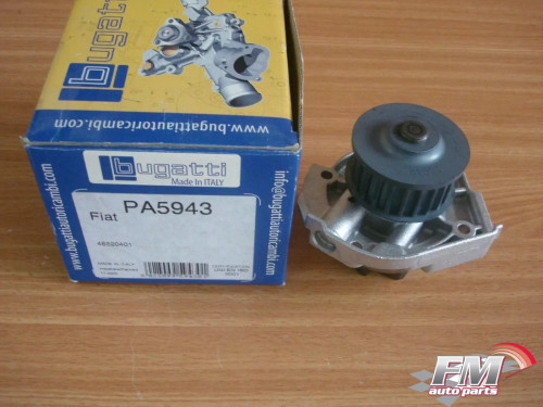 Water Pump fits Fiat 500 Bravo Alfa Romeo Giulietta Mito Lancia Ypsilon Musa PA5943 View Front