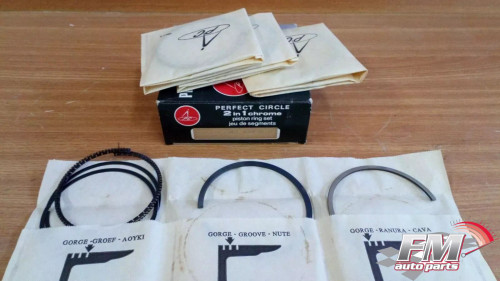 Piston Rings Set fits Sunbeam Hillman Avenger 1498cc 86.12mm Bore STD 40428760 View Front