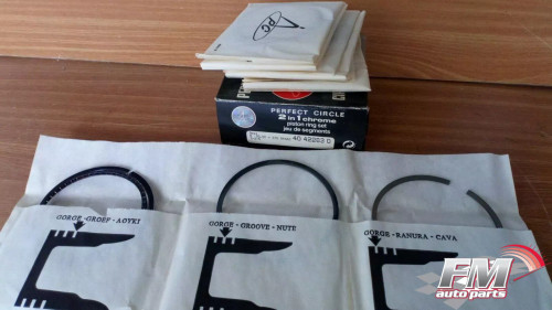 Piston Rings Set fits Opel Rekord Manta Blitz Ascona Kadett 19S 93mm Bore STD 40968 View Front