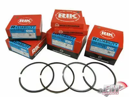 Piston Rings Set fits Mitsubishi Mirage Galant Colt C14A Engine 4D65 80.6MM STD 20245 View Front