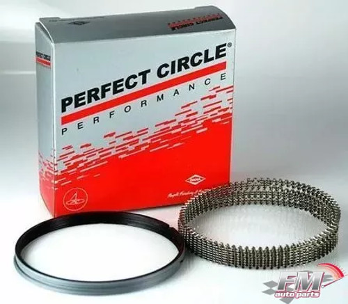 Piston Rings Set fits Mazda TC engine 73mm Bore 2x2x4 STD 40529190 View Front