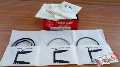 Piston Rings Set fits Opel Kadett A C 993cc 72mm Bore STD 40521910 View Front