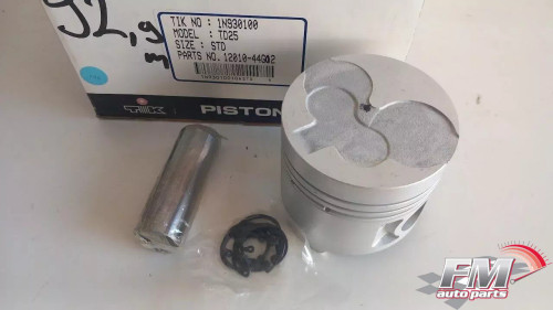 4x Piston fits Nissan TD25 engine 92.9mm Bore STD 12010-44G02 View Front