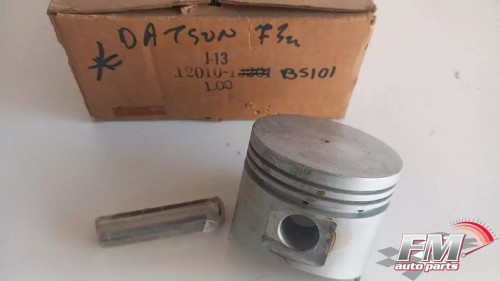 4x Piston fits Nissan Datsun J13 +1.00mm Oversize 74mm Bore 12010-B5101/100 View Front