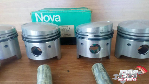 4x Pistons Kit fits Lancia Fulvia Coupe 76mm Bore 426.008-O1 View Rear