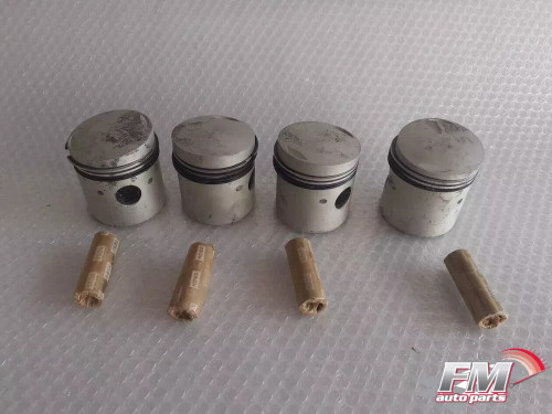 4x Pistons Kit fits Lancia Fulvia Berlina 2C 72mm Bore STD 426007O1 View Rear