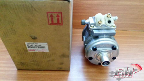 A/C Compressor fits Toyota Hilux 4Runner RN101 RN106 RN110 RN80 RN85 RN90 J-88320-35530 View Front