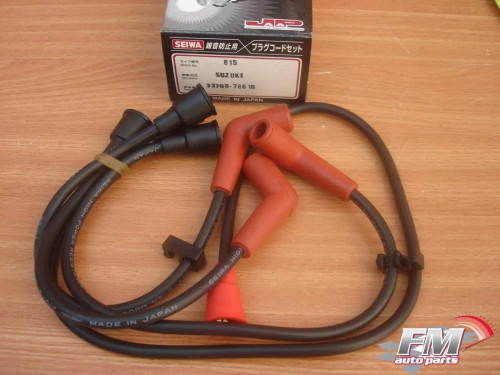 Ignition Wires Set fits Suzuki Alto 550 F5B engines 33700-78810 View Front