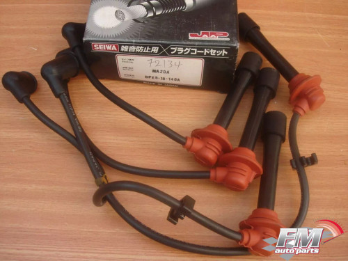 Ignition Wires Set fits Mazda MX5 NA B6ZE engine BPE8-18-140 View Front