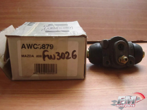 Brake Wheel Cylinder Rear Right fits Mazda RX7 SA22C 626 Familia FA4TS FW3026 View Front