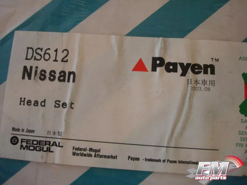 Gaskets Set kit fits Nissan Sunny N13 GA16 12v DS612 View Rear