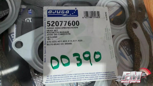 Head Set Gasket kit fits Leyland Chieftain Clydesdale Riever Comet 6540cc 52077600 View Rear