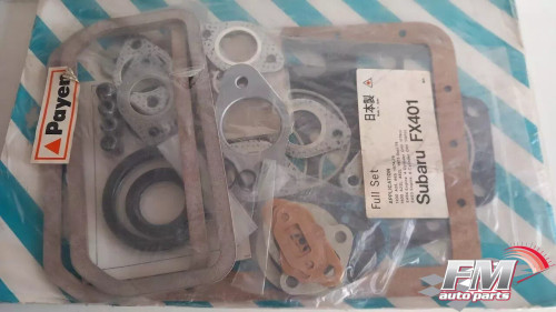 Full Set Gasket kit fits Subaru EA63 EA64 engine FX401 View Front
