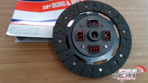 Clutch Disc fits Ford Escort Orion Fiesta Escort 220mm 6174746 HB8126 View Rear