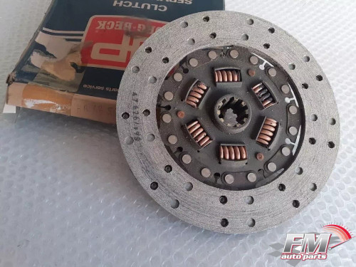 Clutch Disc fits Alvis Austin Rover Daimler Leyland Morgan Renault Talbot 229mm HB1359 View Front