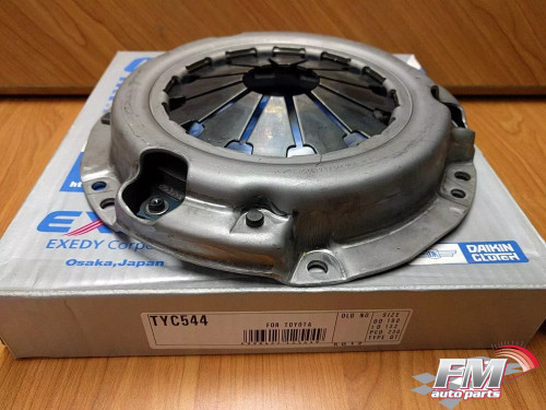 Clutch Pressure Plate fits Toyota Corolla Sprinter Trueno EE80 Starlet EP71 2ELU TYC544 View Front