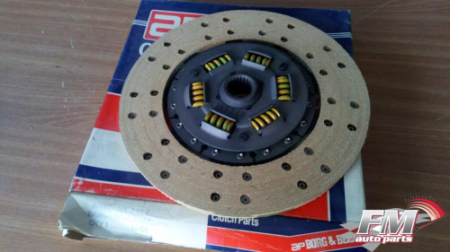 Clutch Disc fits Ford Transit V4 Perking 4.99 4.108 Heavy Duty 241mm HB2632 View Front