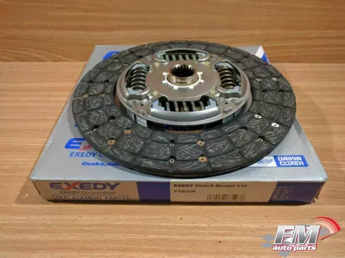 Clutch Disc fits Toyota Dyna KDY Land Cruiser KDJ120 KDJ125 KDJ150 KDJ155 TYD316U View Front