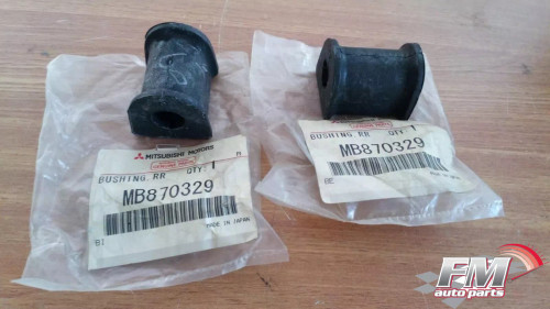 2x Sway Bar Bush Rear fits Mitsubishi Diamante F31A F36A MB870329 Genuine View Front