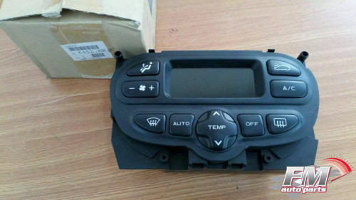 A/C & Heater Control fits Peugeot 206 6451KN Genuine View Front
