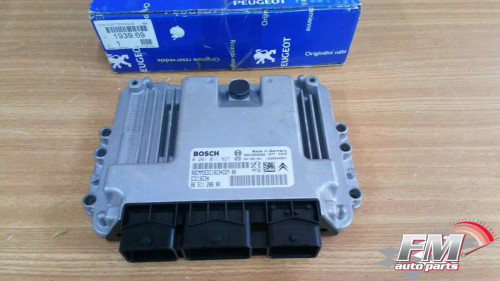 ECU Engine Control Unit fits Peugeot 307 DV6TED4 193969 Genuine View Front