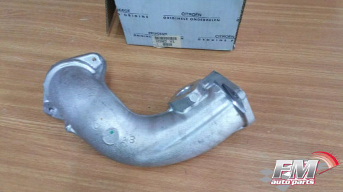 Intercooler Pipe fits Peugeot Boxer Citroen Relay 1 2 0382X1 Genuine View Front