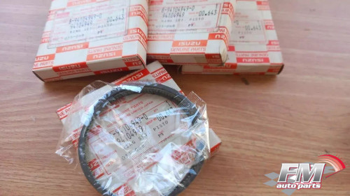 Piston Rings Set fits Isuzu Chevrolet C190 C240 8941049490 Genuine View Front