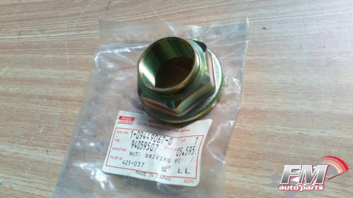 Pinion Nut fits Isuzu Truck Giga Bus LT 1094490670 Genuine View Front