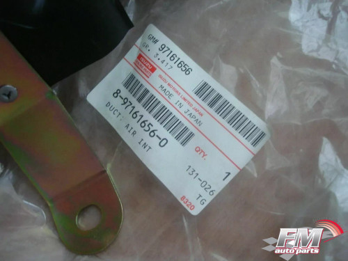 Air Duct fits Isuzu TFS TFR Pickup Chevrolet LUV Opel Vauxhall 4JA1 4JB1 Genuine 8971616560 View Left