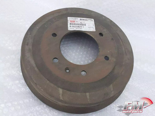 2x Brake Drum Rear fits Isuzu Pickup TF KB WFR Chevrolet LUV 8942268291 Genuine View Front