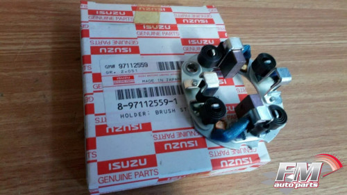 Starter Motor Holder Brush fits Isuzu Dmax D-Max 4JK1 8971125591 Genuine View Front