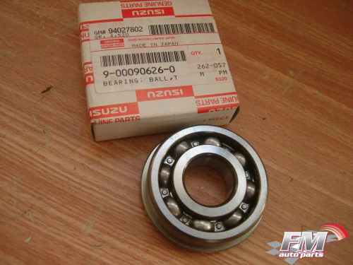 Radial Ball Bearing 6305N 25x62x17 with Snap Ring 9000906260 View Front