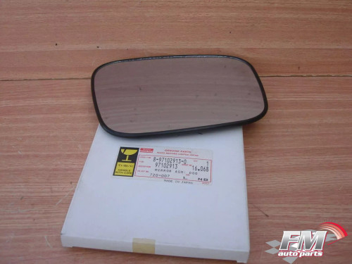 Wing Mirror Glass Left fits Isuzu MU UCS Pickup TF 8971029130 Genuine View Front