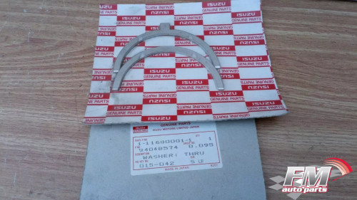 Crankshaft Thrust Washers fits Isuzu Bus Truck 6BD1 6BG1 1116800011 Genuine View Front